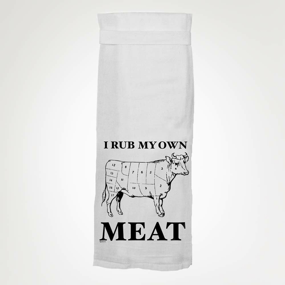 I Rub My Own Meat Kitchen Towel &  Matching Napkin 20 Set